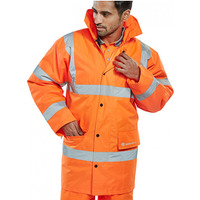 Kurtka ostrzegawcza BEESWIFT Constructor, rozm. 4XL, pomaraczowa