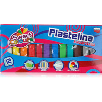 Plastelina 12kol kwadratowa KOMA PLAST