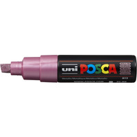 Marker z tuszem pigmentowym PC-8K metalic rowy POSCA UNPC8K/6METRO
