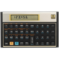 Kalkulator finansowy HP-12C/INT, 120 funkcji, 129x79x15mm, czarny