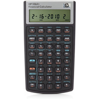 Kalkulator finansowy HP-10BIIPLUS/INT, 170 funkcji, 145x80x12mm, czarny