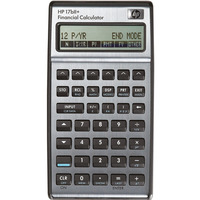 Kalkulator finansowy HP-17BIIPLUS/INT, 250 funkcji, 145x81x16mm, srebrny