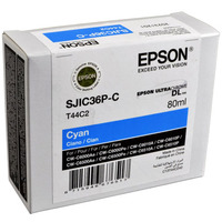 Epson Tusz SJIC36PC C13T44C240 Cyan 80 ml