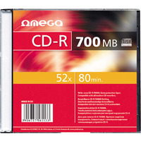 Pyta OMEGA CD-R 700MB 52X SLIM CASE (1) OMS1 (X)