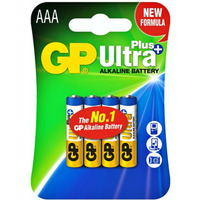 Bateria alkaliczna GP ULTRA PLUS LR03 AAA 1, 5V (4) 24AUP-U4 (X)