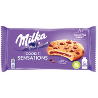 CIASTKA MILKA SENSATION CHOCO INSIDE 156g (jasne)