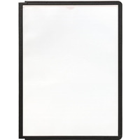 Panele prezentacyjne czarne (5) ramka SHERPA 5606-01 DURABLE