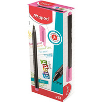 Cienkopis GRAPH PEPS różowy Maped 749118 (X)