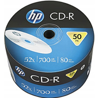 Pyta HP CD-R 700MB 52X (50szt) SZPINDEL, bulk CRE00070