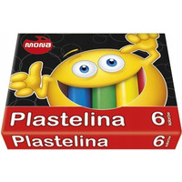 Plastelina MONA 6 kolorw 0012 ST.MAJEWSKI