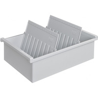 Kartoteka otwarta PS A5 HAN szara HN955011-13