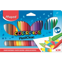 Kredki plastikowe Colorpeps 24 kolorw 862013 MAPED