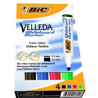 Marker suchocieralny BIC Velleda ECOlutions 1751 mix AST 4szt, 904950