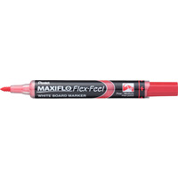 Marker MAXIFLO z elastyczn kocwk FLEX FEEL czerwony MWL5SBF -B PENTEL