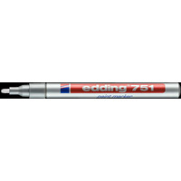 Marker lakierowy 1-2mm 751 srebrny EDDING końcowka okrągła