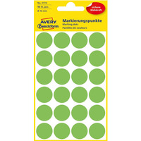 K�ka do zaznaczania zielone neon 3174 Q18 4 ark Avery Zweckform