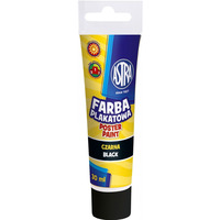 Farba plakatowa Astra tuba 30 ml - czarna, 83110909