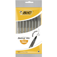 Dugopis BIC Round Stic Classic czarny, blister 8szt, 928498